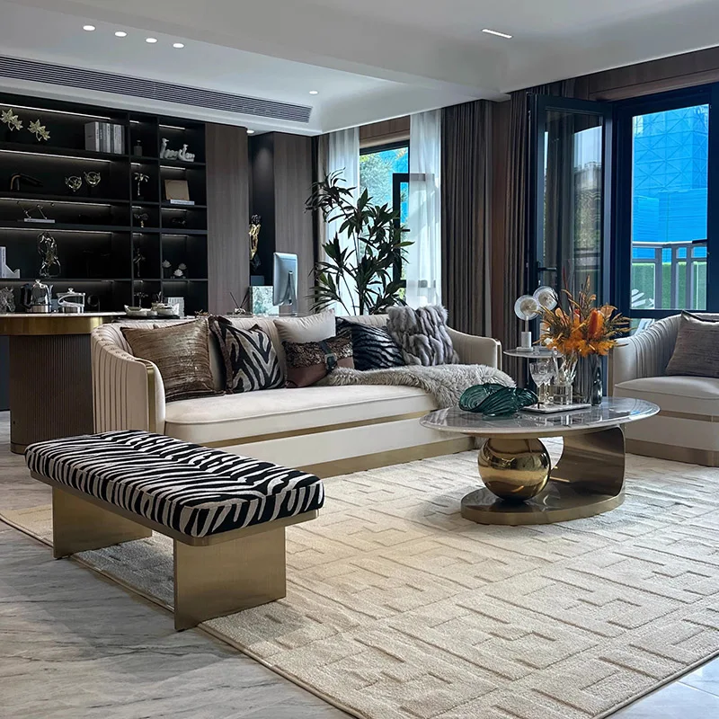 

Minimalist Luxury Living Room Sofas Armchair Couch Corner Corner Outdoor Sofa Modern Bedroom Designer Divano Hotel Furniture