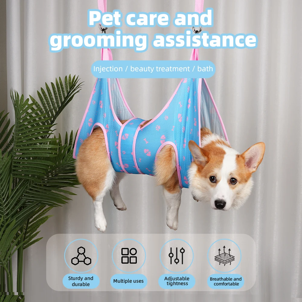 New Pet Cat Grooming Hammock Helper Cat Dog Hammock Dogs Repairing Nails In Beauty Hammock Restraint Bag Pet Accessories