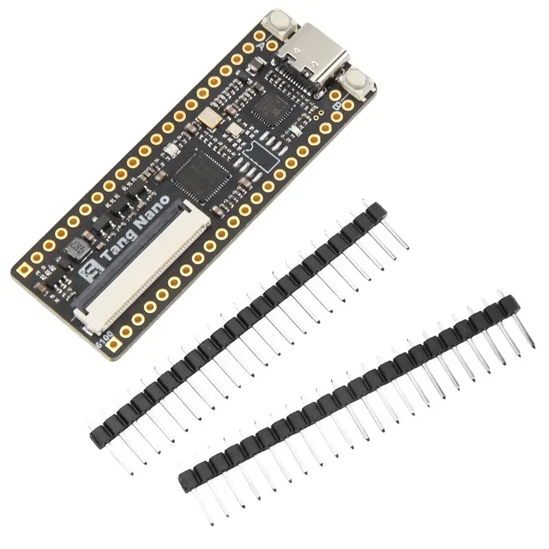 ABVO-1Pcs Tang Nano Minimalist FPGA Development Board Straight Insert Breadboard Accessory