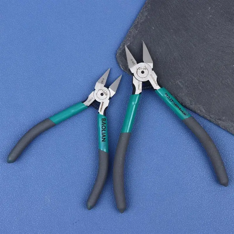 Industrial Grade Special  Side Mouth Pliers,High Hardness Electrician Small Diagonal Pliers,Electrician Manual Tool