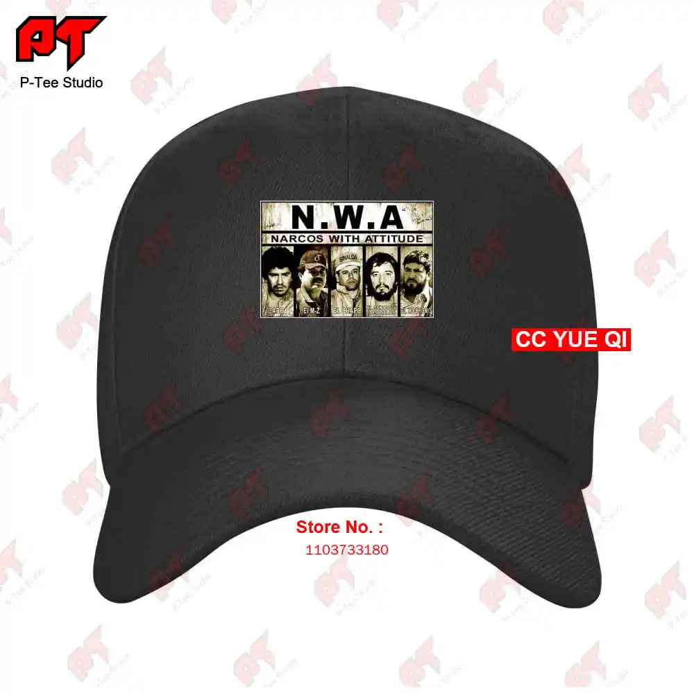 N.W.A. El Chapo Guzman Last Narco Nwa Mexico Boss Drug Cartel Baseball Caps Truck Cap CKS6