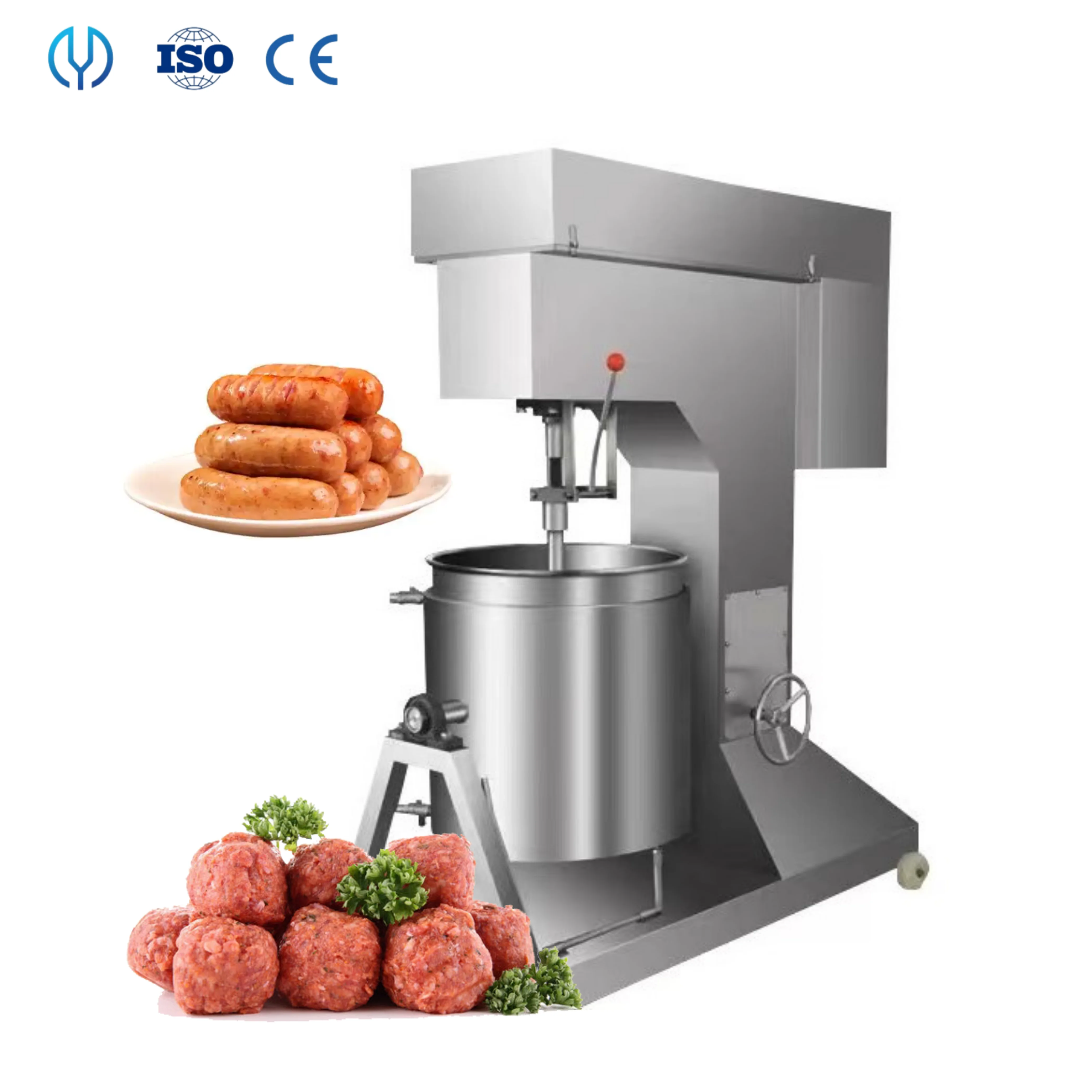 Stainless Steel Meatball Beating Machine Fish Ball Pork Beef Ball Minced Meat Machine Cheese Stirring For Meatball Making