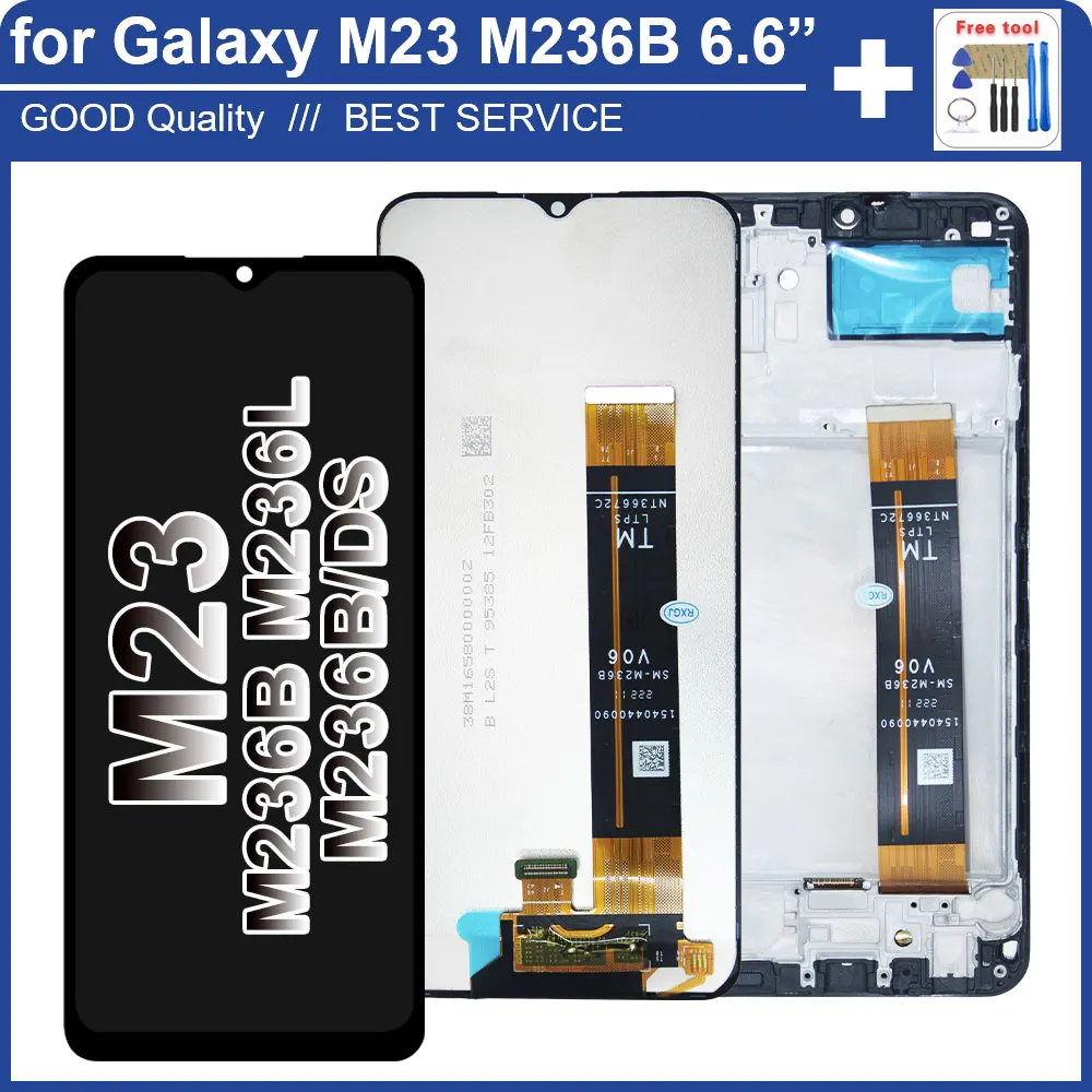شاشة LCD 6.6 بوصة لجهاز Samsung M23: تقييم شامل ونصائح عملية لاستبدال الشاشة بدقة عالية