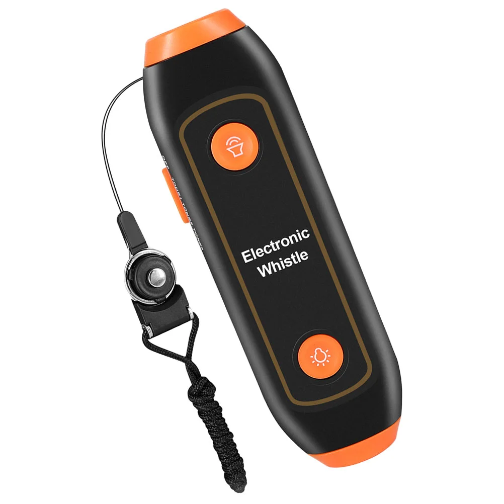 Football Electronic Whistle Toy Safety Magnet Party Noise Maker Coaches with Lanyard