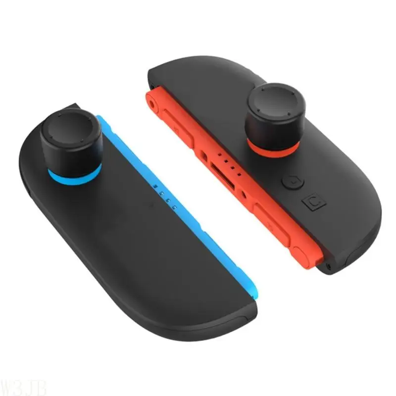 W3JB Austauschbare Silikonkappen, rutschfeste Joystick-Griffe, bequem für Switch2 – Detail 7