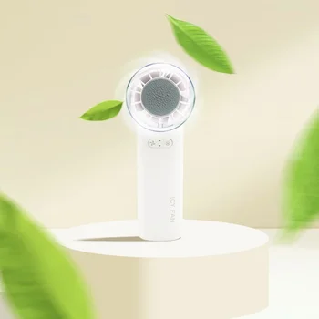 핸드 미니 USB 선풍기 휴대용 가제트, 유연한 구스넥 LED 시계, 노트북 PC 노트북용 멋진 실시간 디스플레이, 내구성 조절 가능 