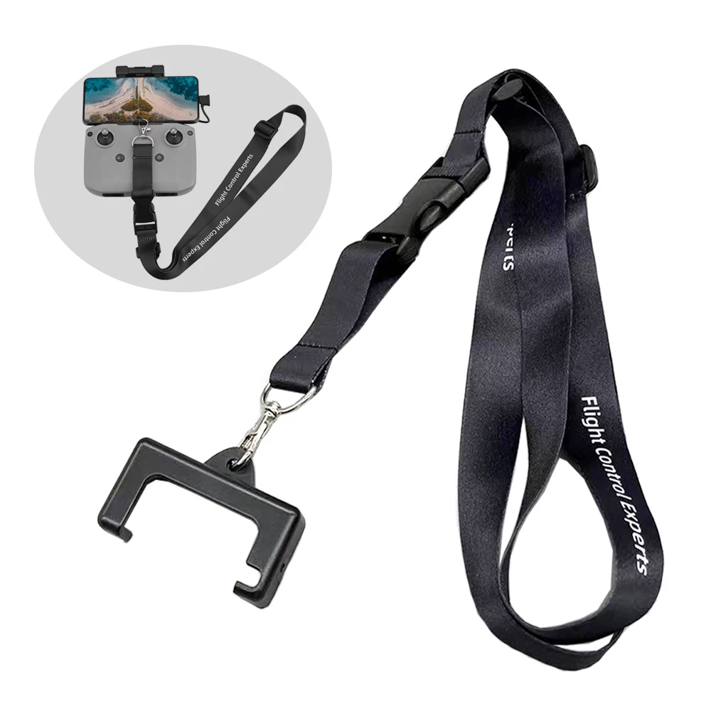 Lanyard Shoulder Belt Strap Buckle Holder Silicone Case for DJI Neo RC-N3 Remote Controller Acc