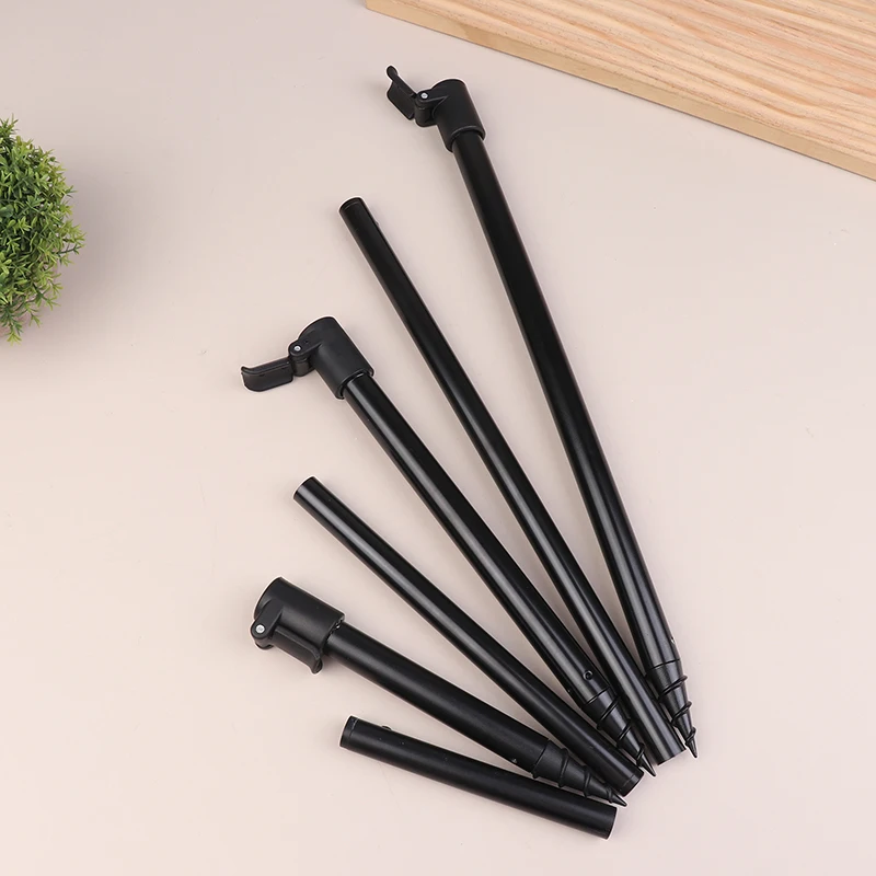 Extending Aluminum Alloy Fishing Bankstick Adjustable Telescopic Carp Fishing Bank Stick Fishing Rod Pod Rest For Bite Alarm