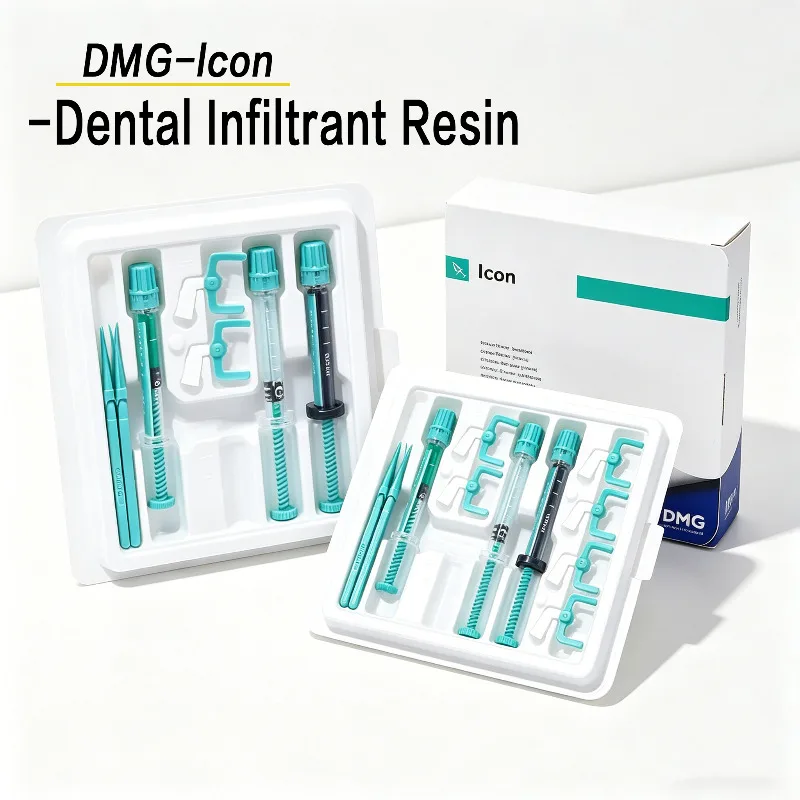 DMG Icon Dental Caries Infiltrant Kit Smooth Surface Proximal Kit Anterior Posterior Teeth Early Caries Treatment Supplies
