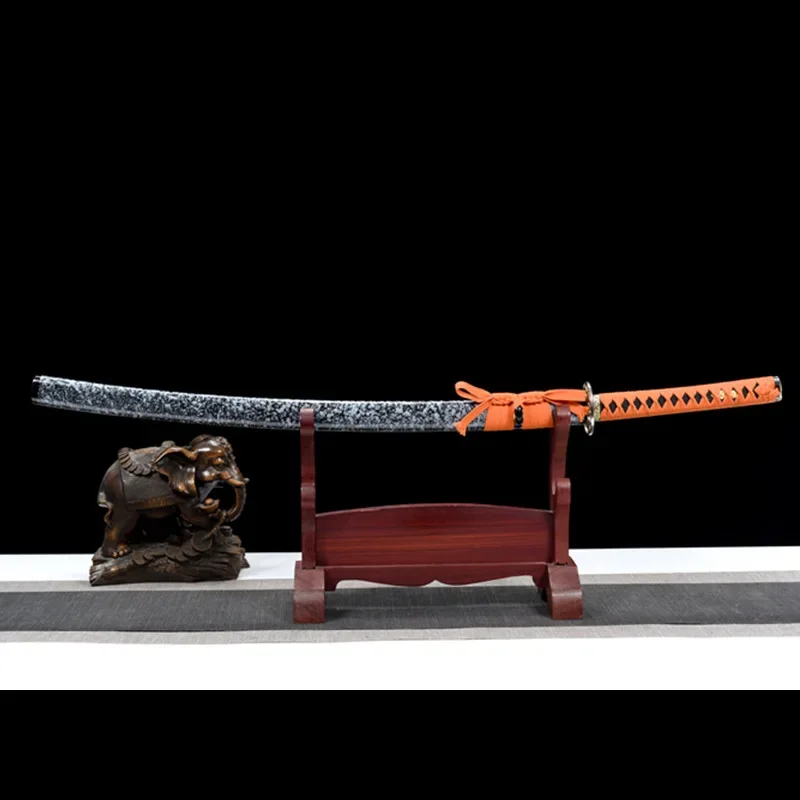 Samurai blade sheathed bamboo knife