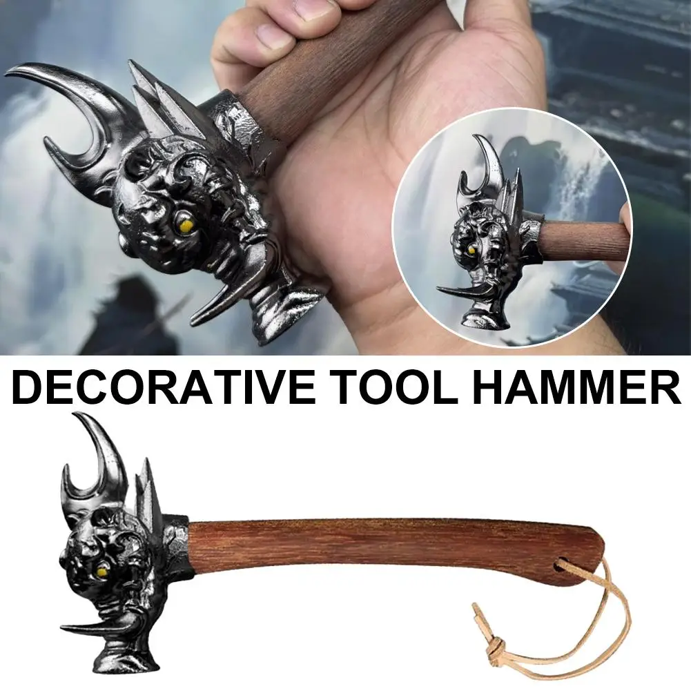 

Funny Pig Stainless Steel Fist Shape Hammer Outdoor Tool Mounted Window Hand Tool Hardware Tools Car Breaking Multifunction M7V4