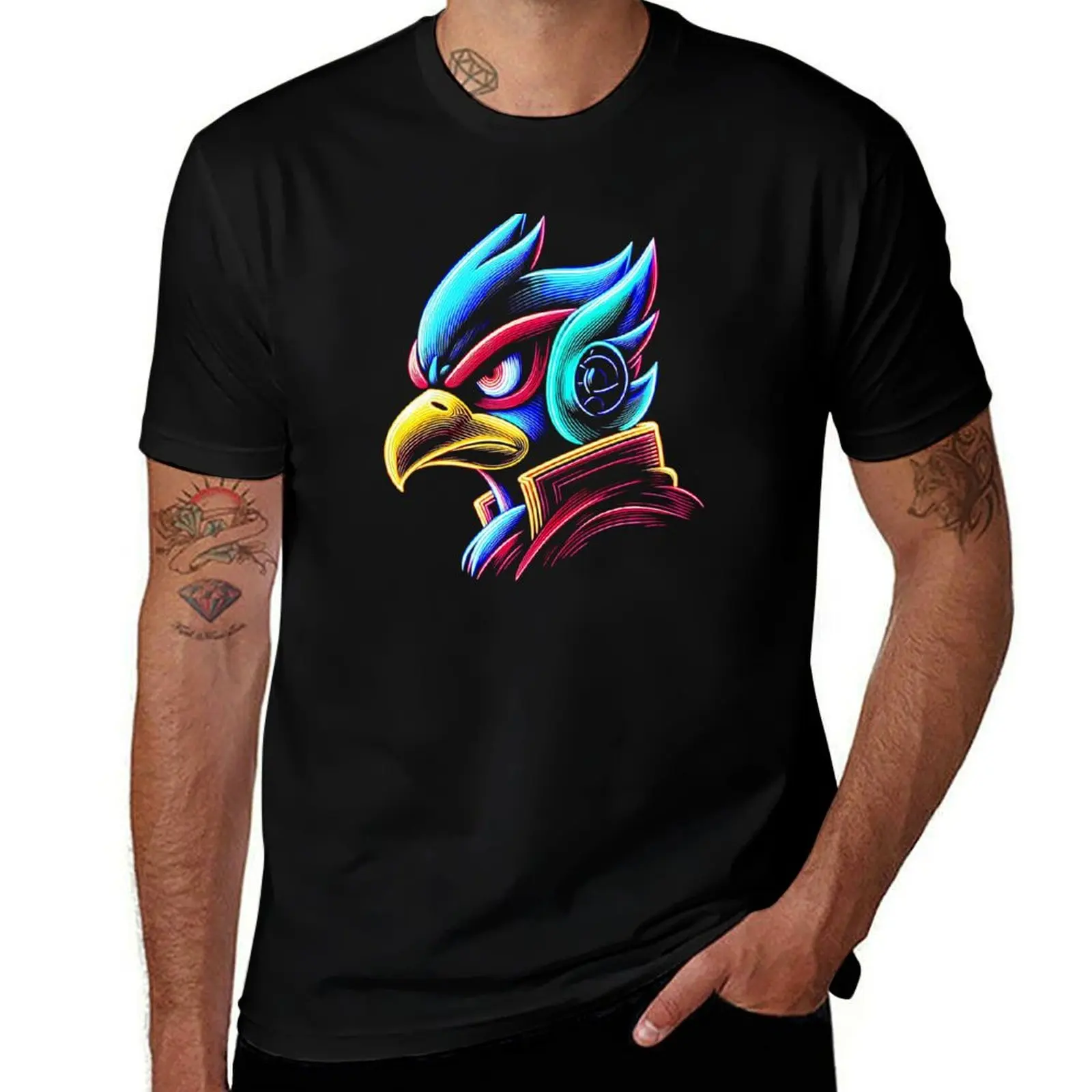 

Neon Falco T-Shirt anime tshirt men t shirt cotton 100% T-Shirt