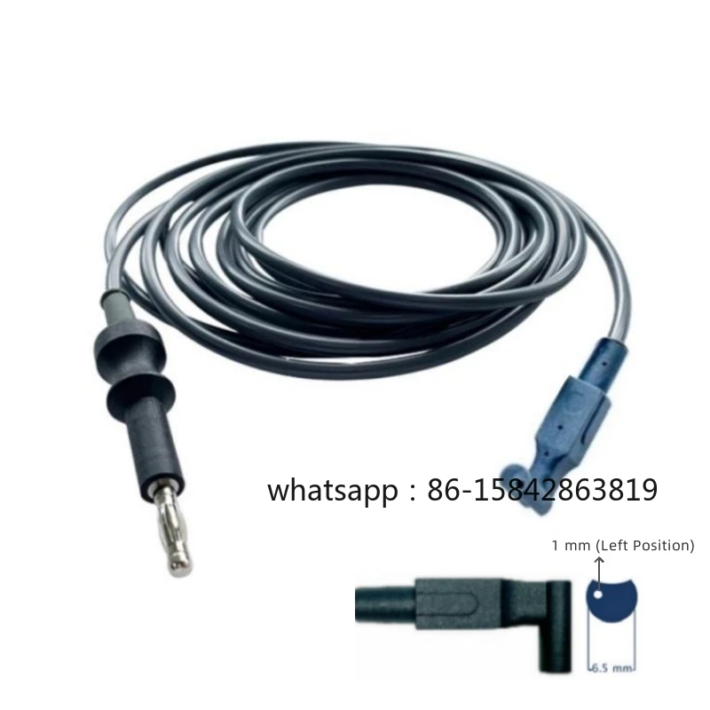 Karl Storz 279 Compatible Monopolar HF Cable ESU High Frequency Cord Resectoscope for Erbe, Eschmann, Sutter, Martin, Aesculap