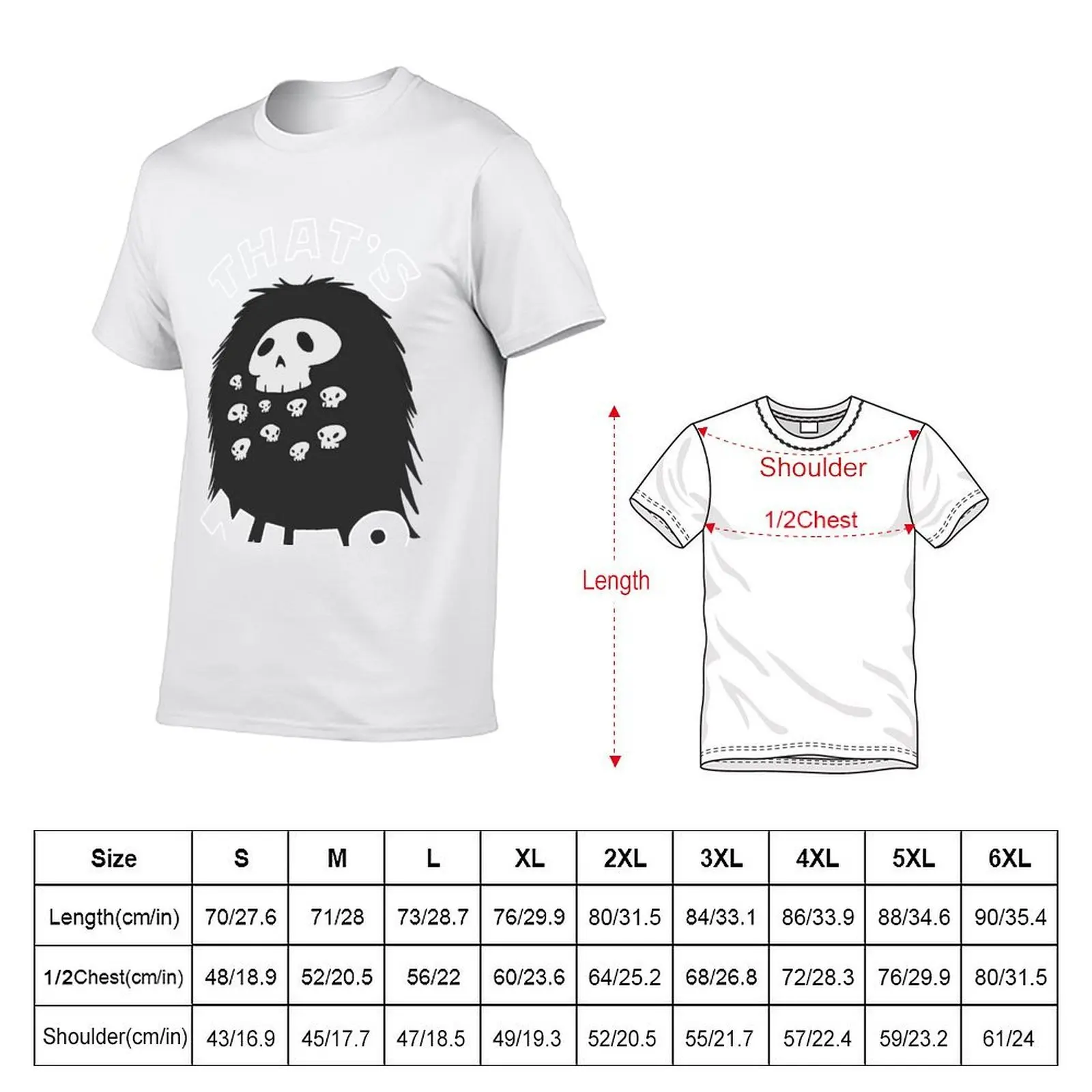 Thats Nito T-Shirt t shirt man designer man t shirts high quality luxury brand T-Shirt