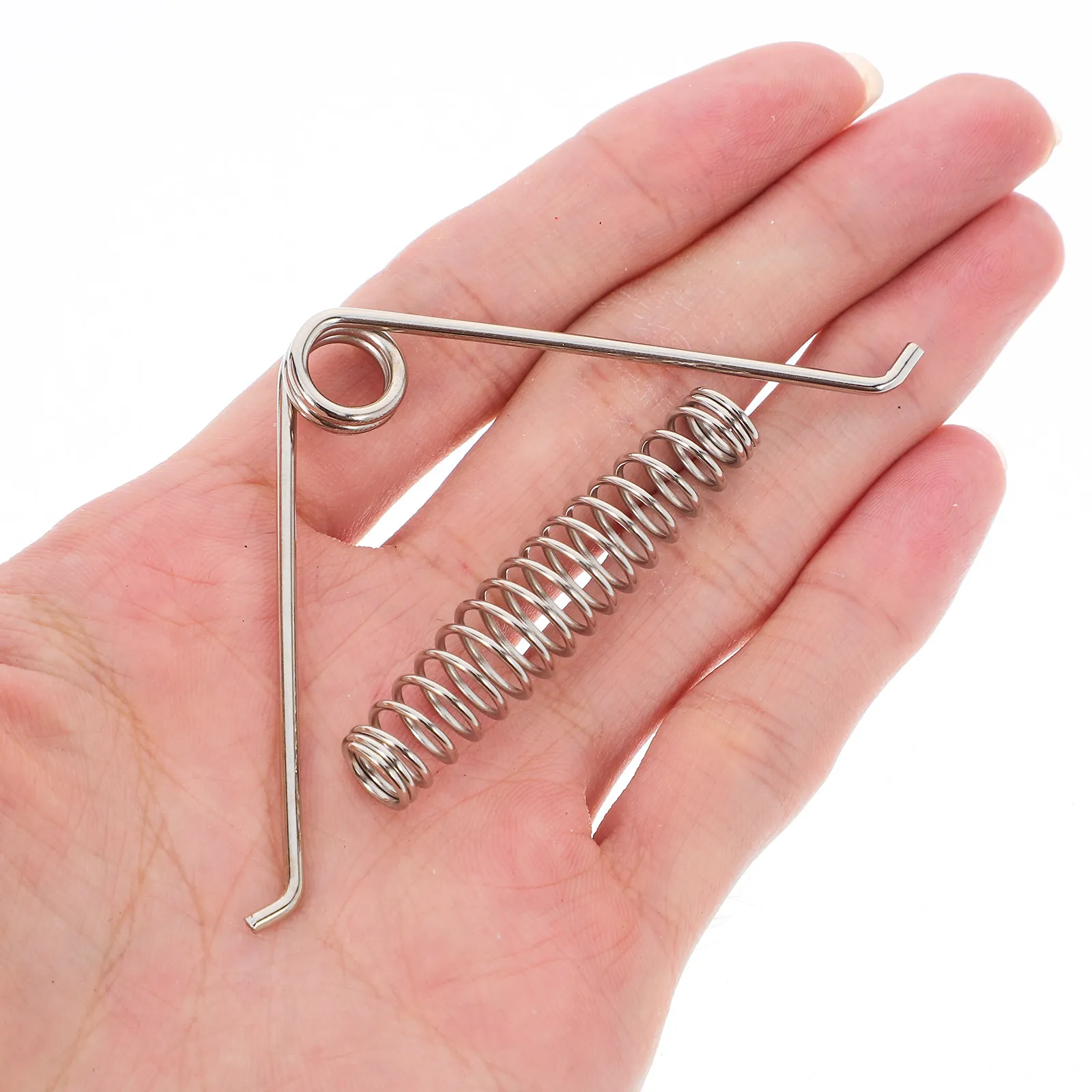 20Pcs Garden Pruner Replacement Springs Stainless Steel V-Shaped Compression Spring for Hand Pruners Shears Scissors Hand