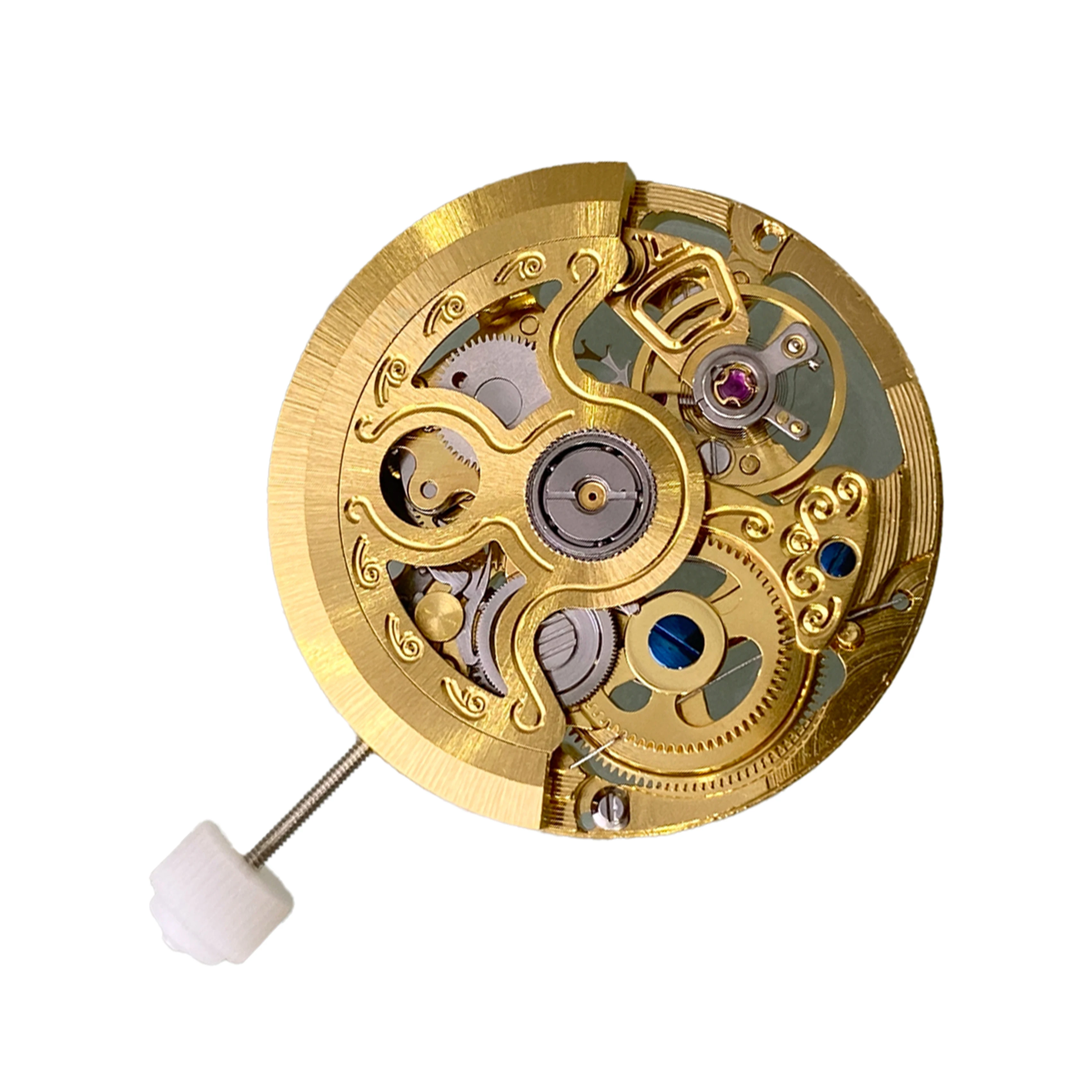 Hollow Mechanical Automatic Skeleton นาฬิกาหางโจว 2189 นาฬิกาซ่อมเครื่องมืออะไหล่ช่างซ่อมนาฬิกาเครื่องมือ