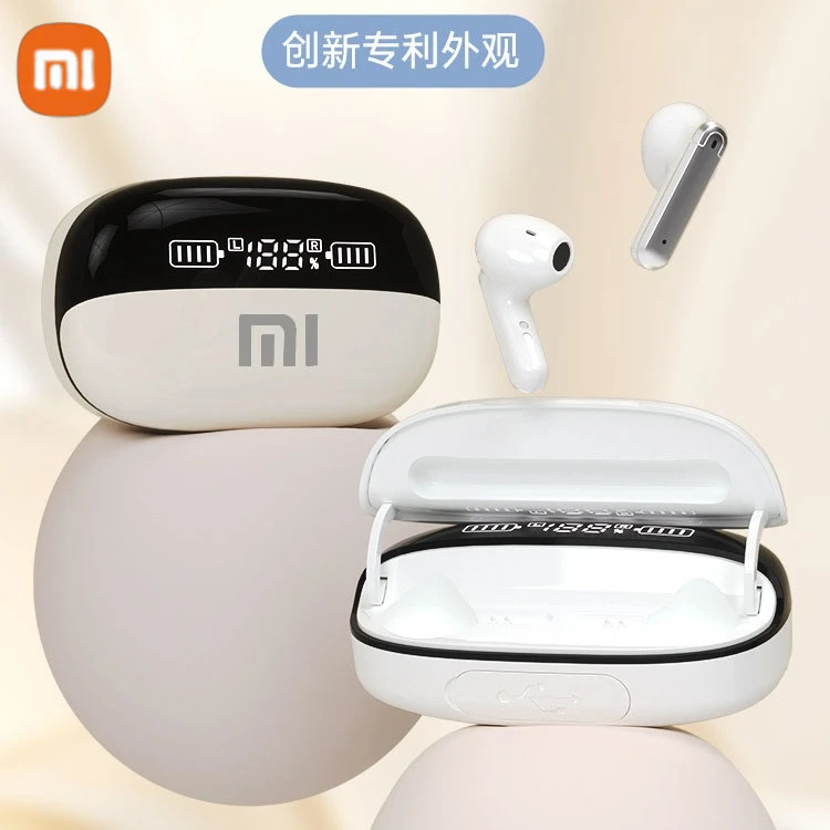 XIAOMI T08 Bluetooth Earphones LED Display In-Ear Earbuds Wireless Headphone For Stereo With Mic Sports Hifi Headsets