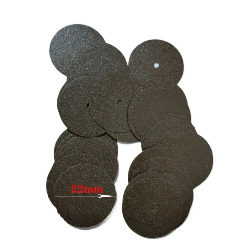 100pcs Lab Ultra Thin Grinding Polishing Resin Separating Discs Wheel 22X0.25mm For  Ceramic Crown Cutting S