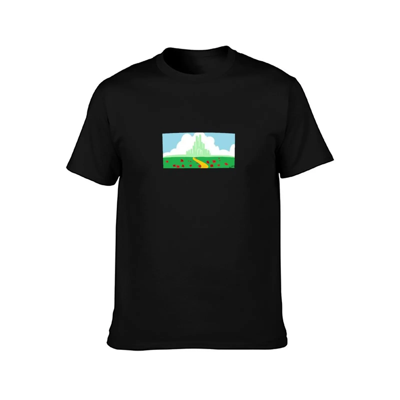Emerald City T-Shirt Minimalist Casual Short Sleeve Top T-Shirt