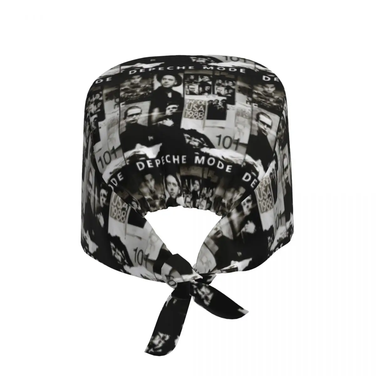 Heavy Metal Rock Band Depeche Cool Mode Cleaning Working Cap Comfortable Unisex Scrub Cap Surgicals Hat Nurse Scrubs Hat Nurse