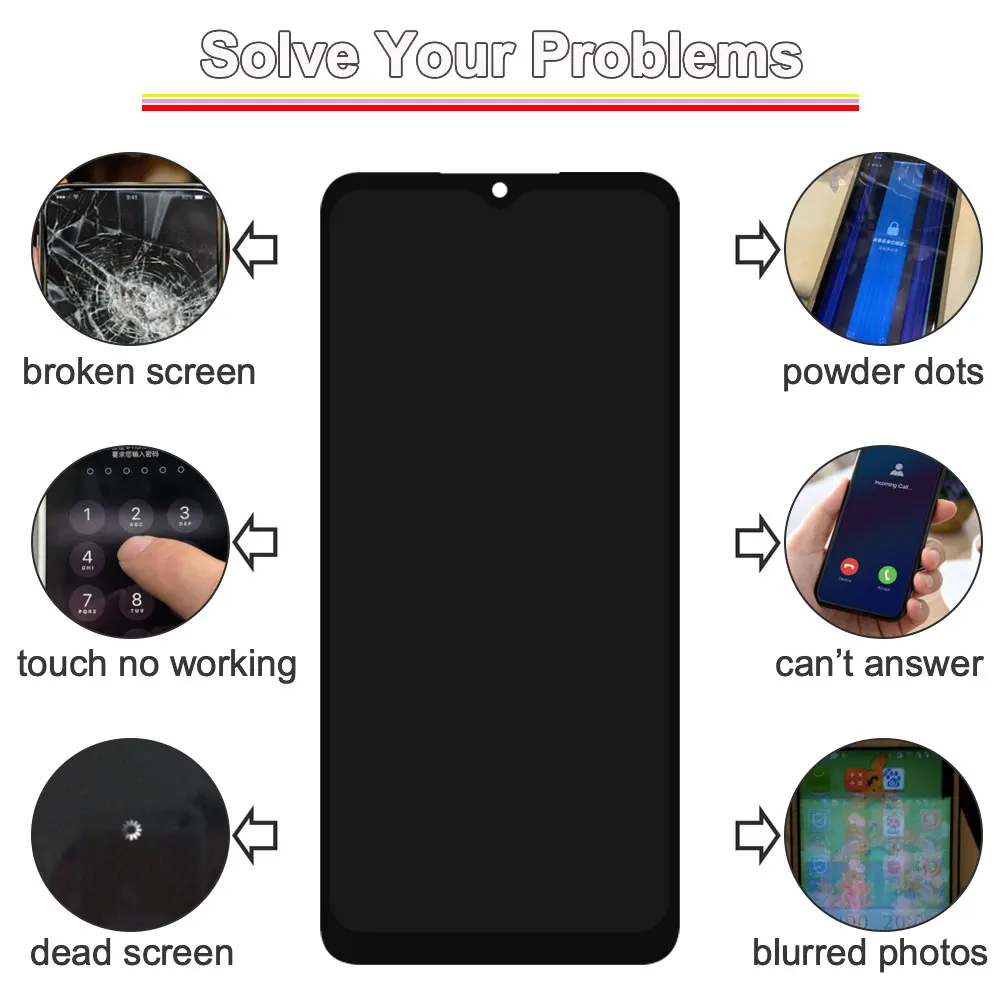 TFT Display for Samsung Galaxy A32 5G LCD Display Touch Screen Digitizer Assembly for Galaxy A32 5G A326B A326U A326W A326K