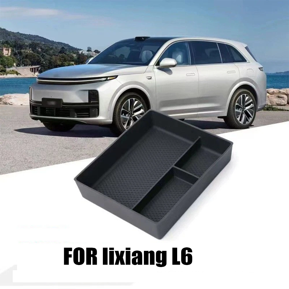 

For LI LIXIANG L6 PRO L6 2024 Plastics Car Center Console Organizer Storage Interior Armrest Storage Box Auto Accessories