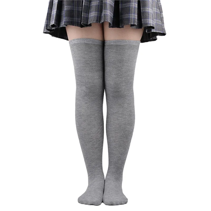 Schwarz/weiß gestreifte lange Socken für Damen, sexy Overknee-Oberschenkelstrümpfe, Overknee-Strümpfe, Damen und Mädchen, warme lange Röhrensocken ﻿ – Detail 4