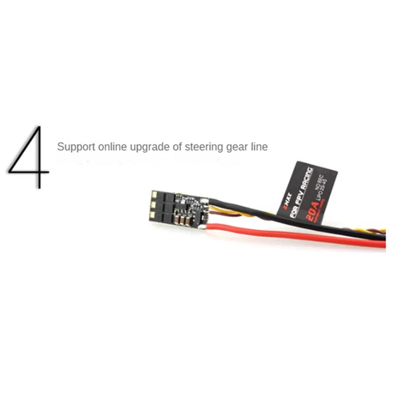 Modèle d'avion Rc M86K 30A 2-4S pour Multi Rotor Blheli Crossover Racing Grade multifonction sans balais ESC