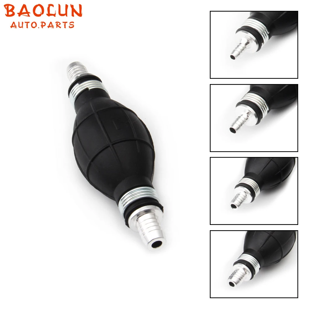 

BAOLUN Rubber Pear, Fuel Pump ,Pear For Fuel transfer, Manual pear, pump For Pumping Liquids, (6mm/8mm/10mm/12mm)