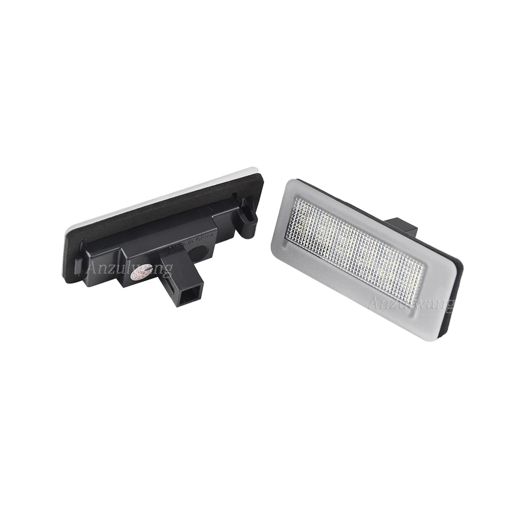 2PCS LED Lamps For Fiat Doblo Pratico Opel Combo License Plate Lights Number Plate Lamp For Ram ProMaster City