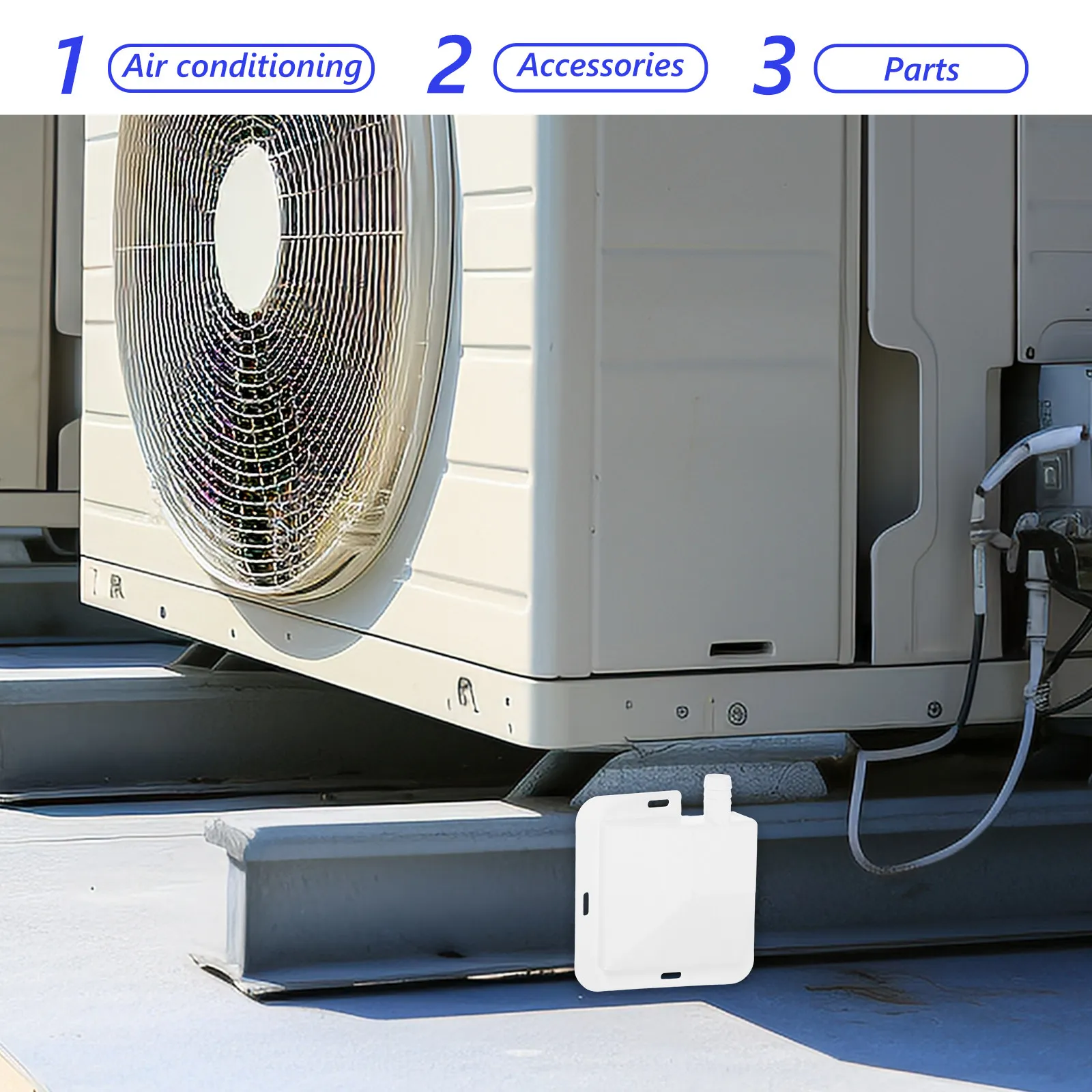 Air Conditioner Condensate Drain Pan Heavy Duty Drip Tray for Split Ac Units No Tools Needed Efficient Water Drainage Protection