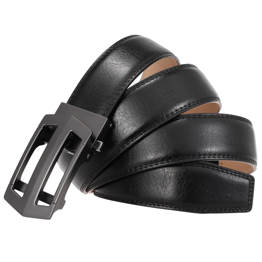 Classic Style Leather Ratchet Belt For Men - Exquisite Craft Timeless Comfortable To Wear Belts