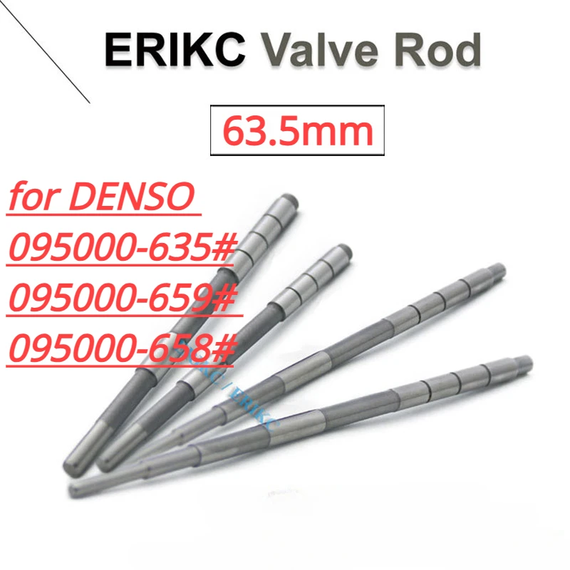 

095000-6350 095000-6580 Diesel Injector Valve Stem Length 63.5mm 095000-6590 Fuel Sprayer Valve Shaft For DENSO Nozzle Valve Rod