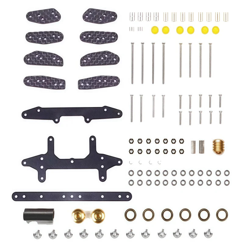 Tamiya MS EVO.1 MSL Chassis 95263 Four-Wheel Drive Vehicle Kit with Upgraded Accessories for Model Building