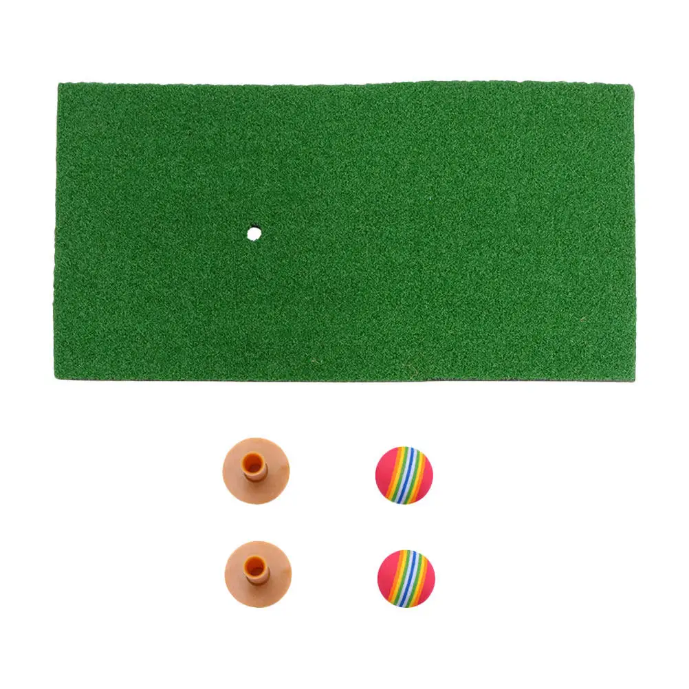 

5Pcs Golf Practice Mat Set High-Quality Hitting Mat for Indoor Outdoor Exercise Realistic Court Simulation Turf for Skill