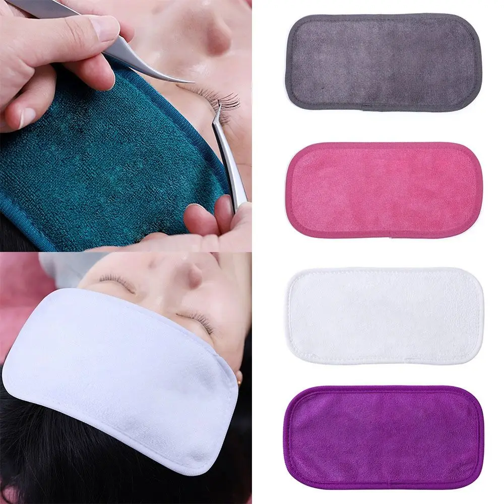 3PCS Reusable Pallet Makeup Tools Towel Extension Eyelashes Tray Eyelash Pallet Pad Eyelash Forehead Pad