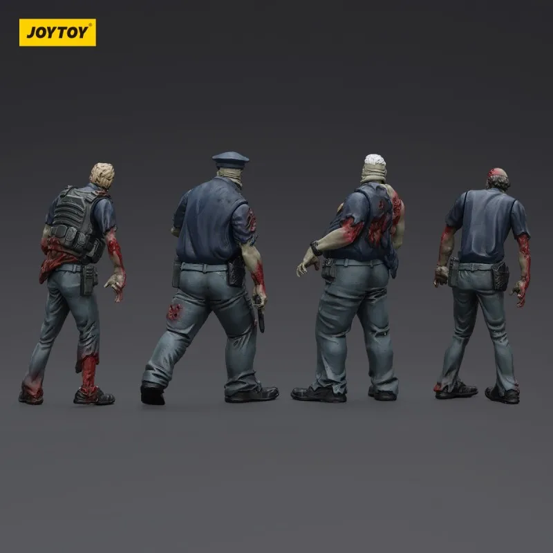 JOYTOY Dark Source Zombie Figure Police Male series 1: 25 action soldier model hand doll Collect figurines toy Gift Pre-sale