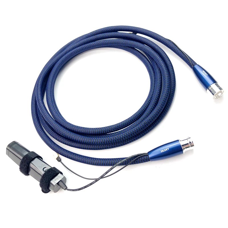 New Husky RCA & XLR Subwoofer Hifi RCA & XLR balance Audio Digital Coaxial Cable Silver Plated Connector