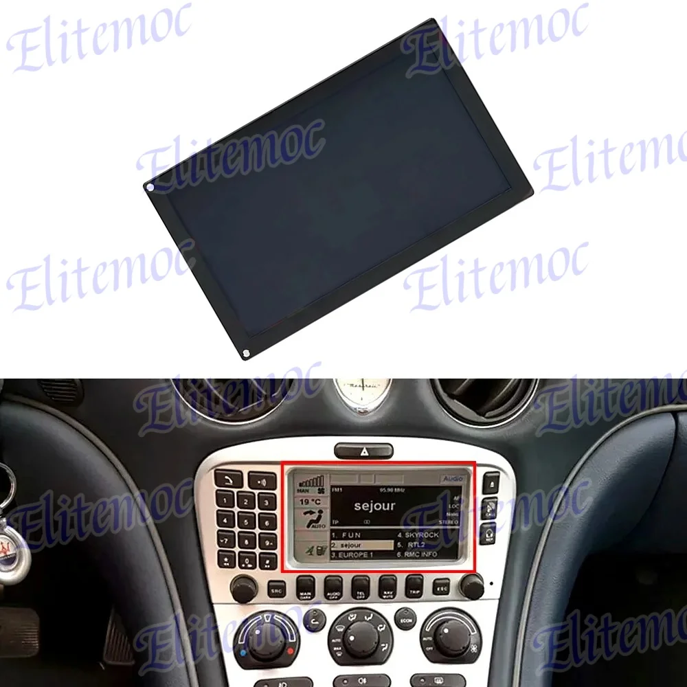 

TF058W22MW LCD Display for Maserati 4200 GT Spyder Coupe GPS Navigation Screen Replacement