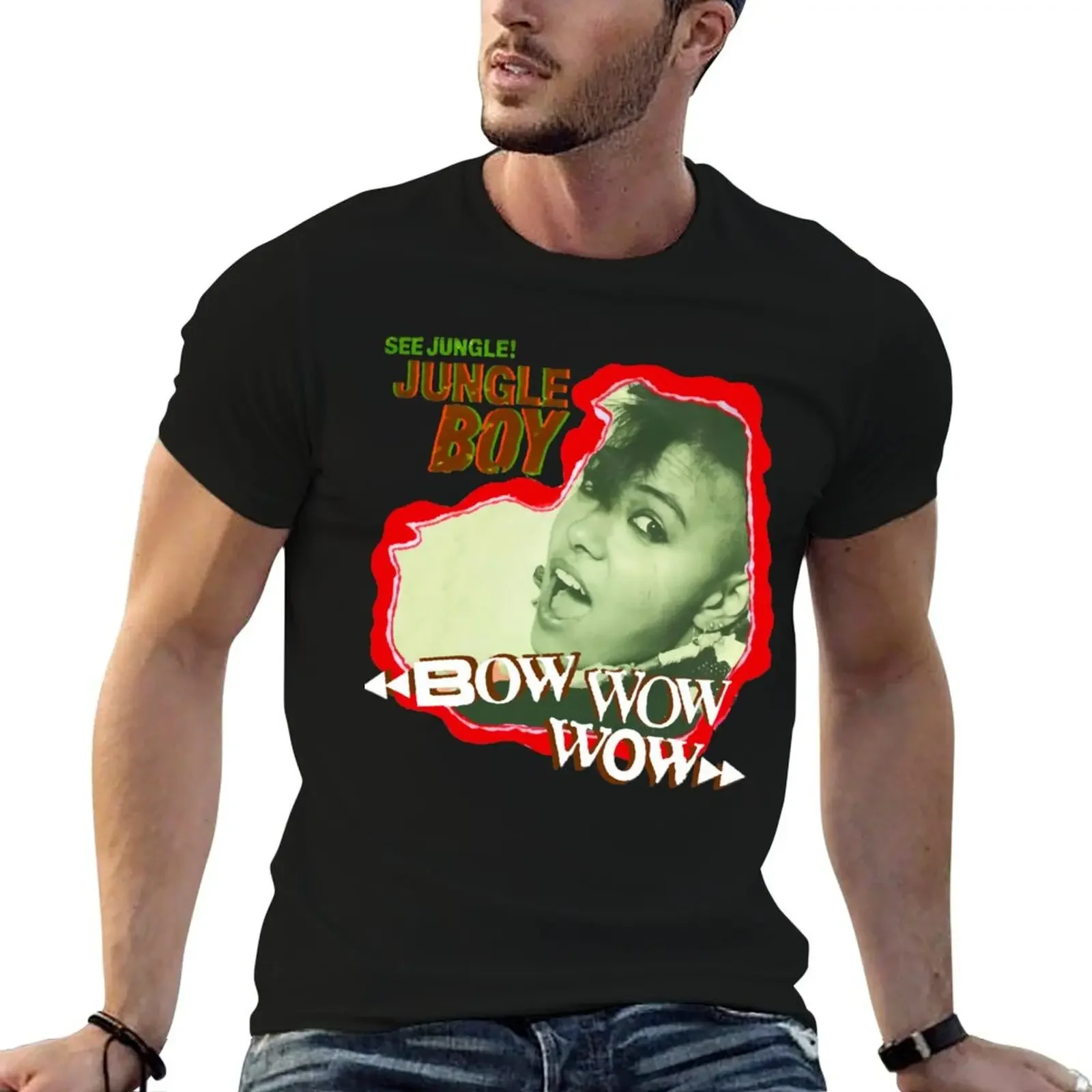 

Proud Bow Wow Wow Jungle Boy '80S Long Gifts For Halloween T-Shirt anime stuff kawaii clothes mens designer clothes