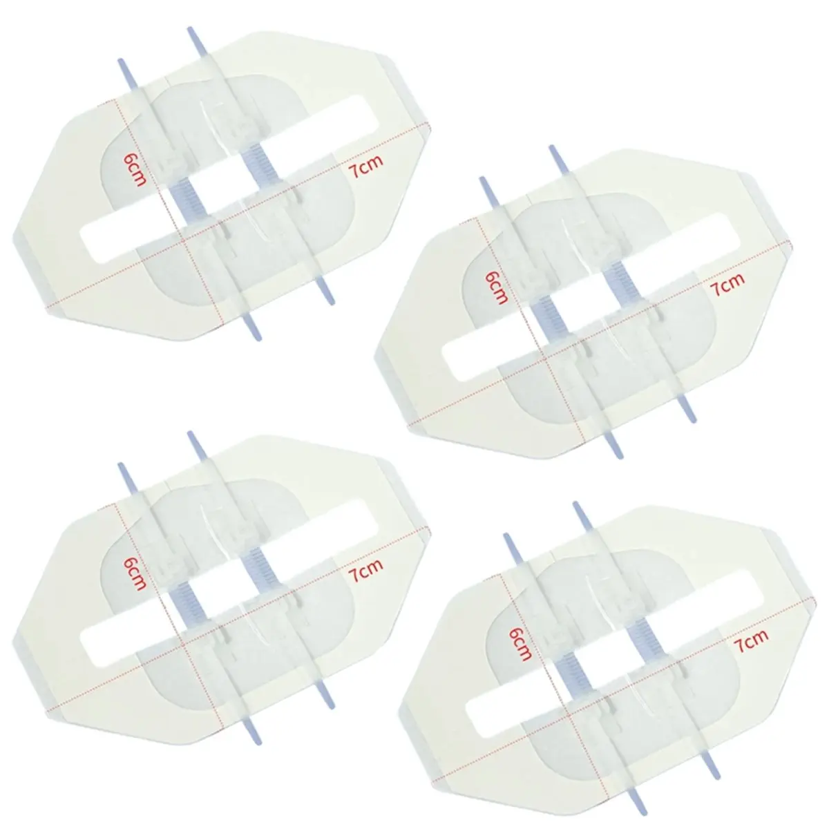 [NEW] 4pcs Butterfly Bandages, Emergency Wound Closure Strips Quick Clot Zip Device