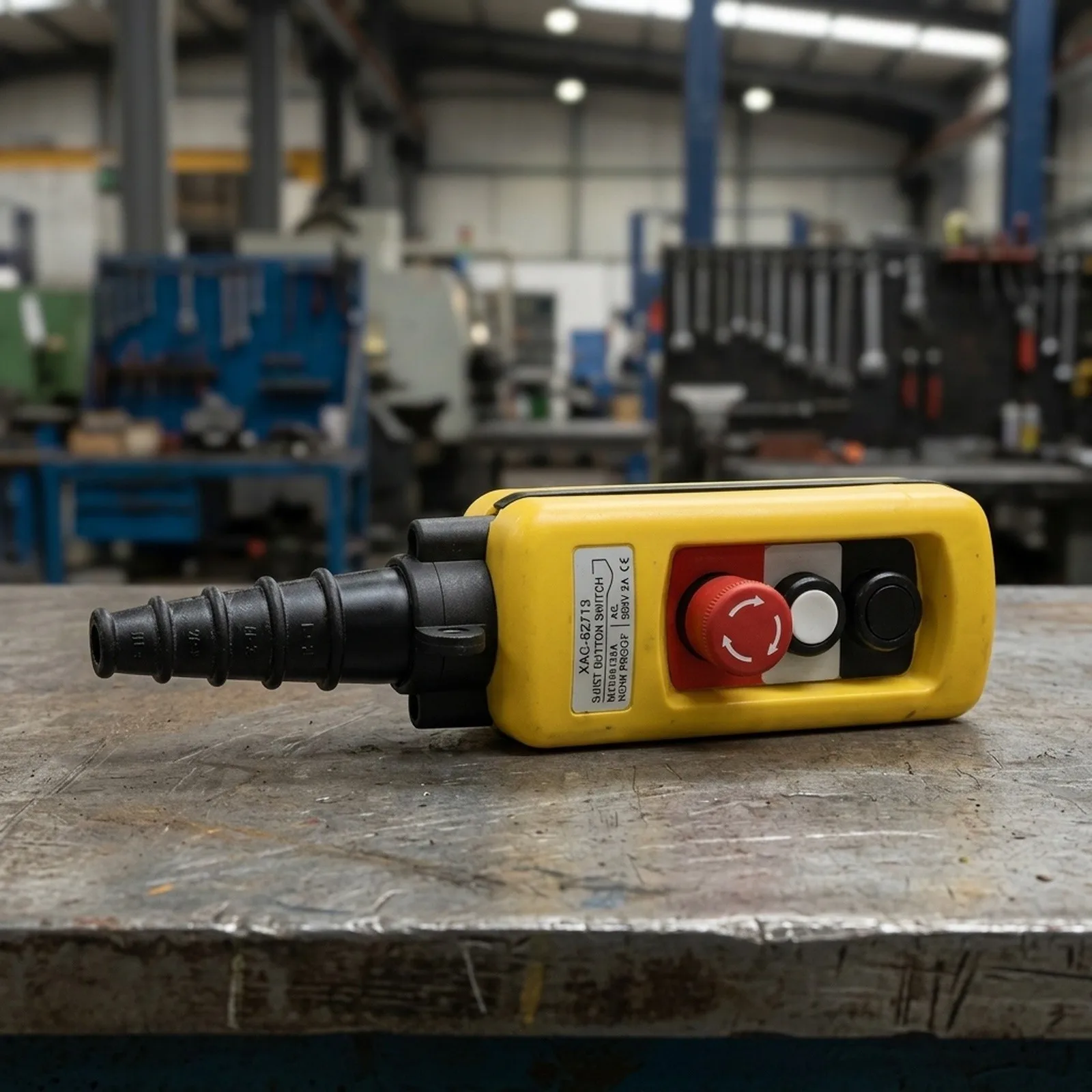 Industrial Control Switch Crane Control Station 5A And 2A Rated Control High Performance Pendant Control Switch