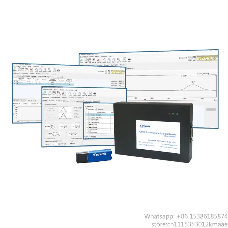 Vequyn N2000+ Chromatography Data System (CDS) for HPLC — Customizable Workstation