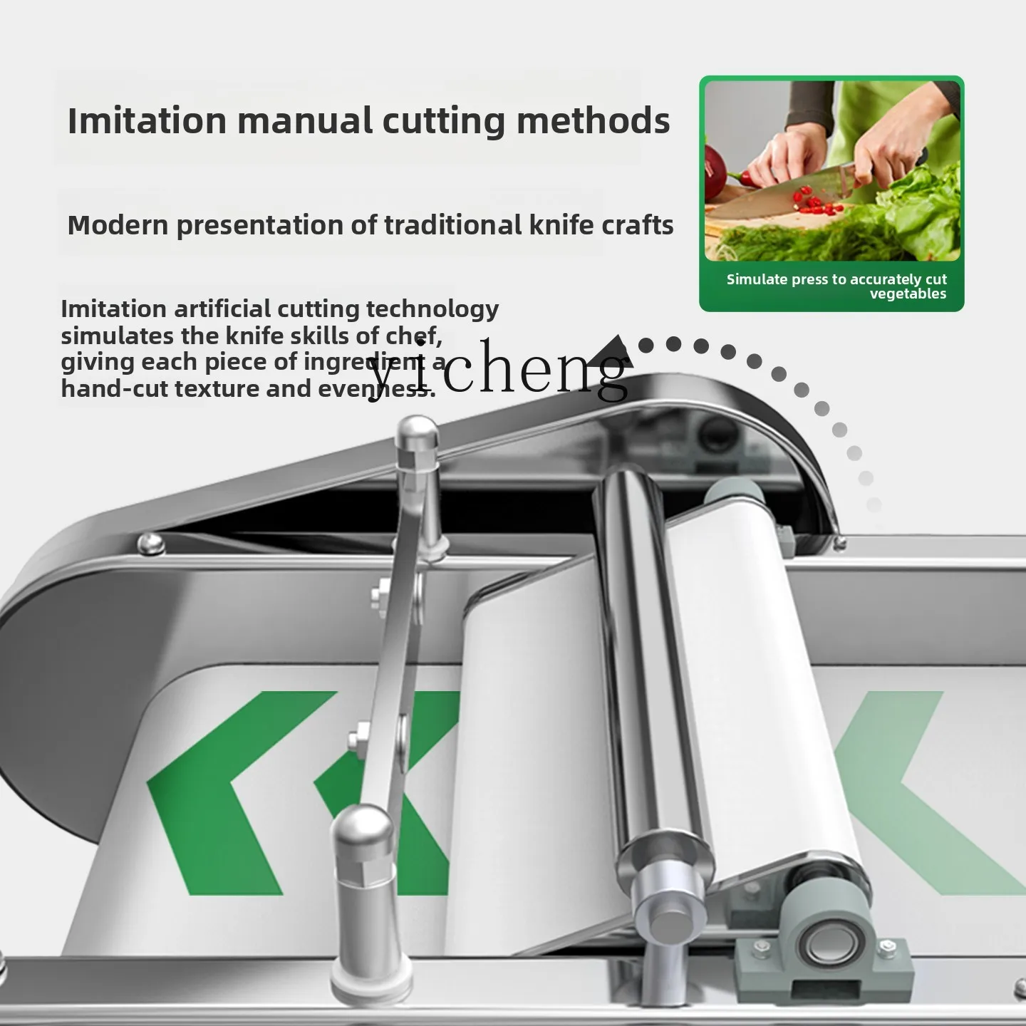 ZK vegetable cutter commercial multi-function automatic potato shredding and dicing machine stainless steel canteen  machine