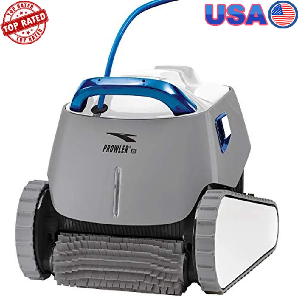 Robotic Pool Cleaner 920 360322 High-Speed Scrubbing Brush Top Access Filtration Large/Fine Debris Cartridges Programmable