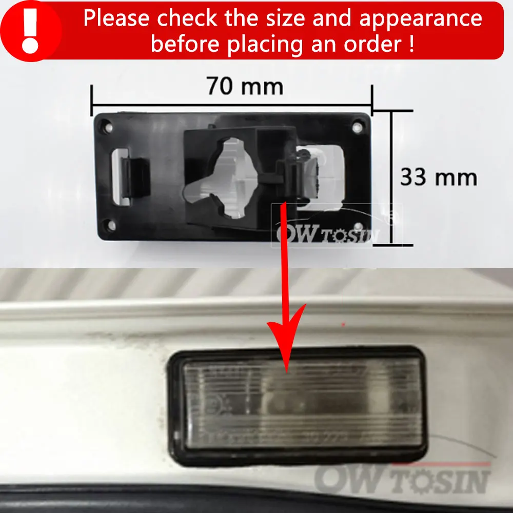 170 Degree AHD 1920x1080P Camera For Toyota Reiz Land Cruiser 120 Prado LC100 LC200 Waterproof Backup Parking Reverse Monitor