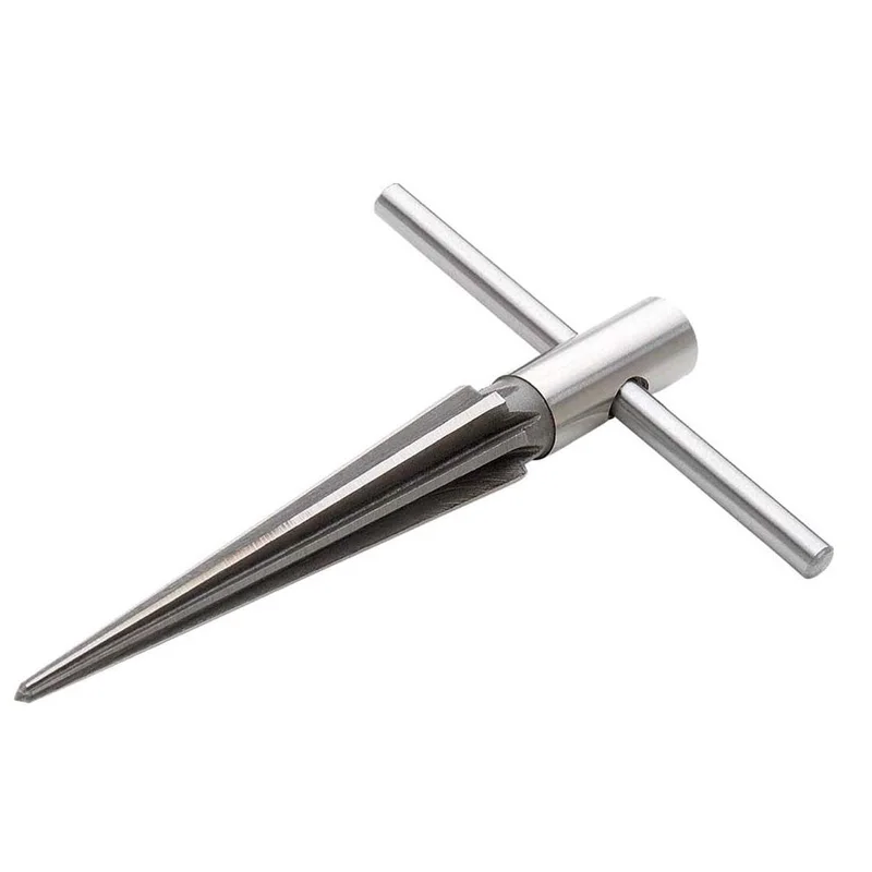 5in Tapered Reamer 1/8in to 1/2in 7 Degree Included Angle Tapered Reamer Woodworking Hand Tools