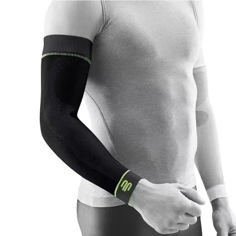 BEF Sports Compression Arm Sleeve Elbow Support Protective Gear Protection Sleeve for Basketball Outdoor Activities view 4