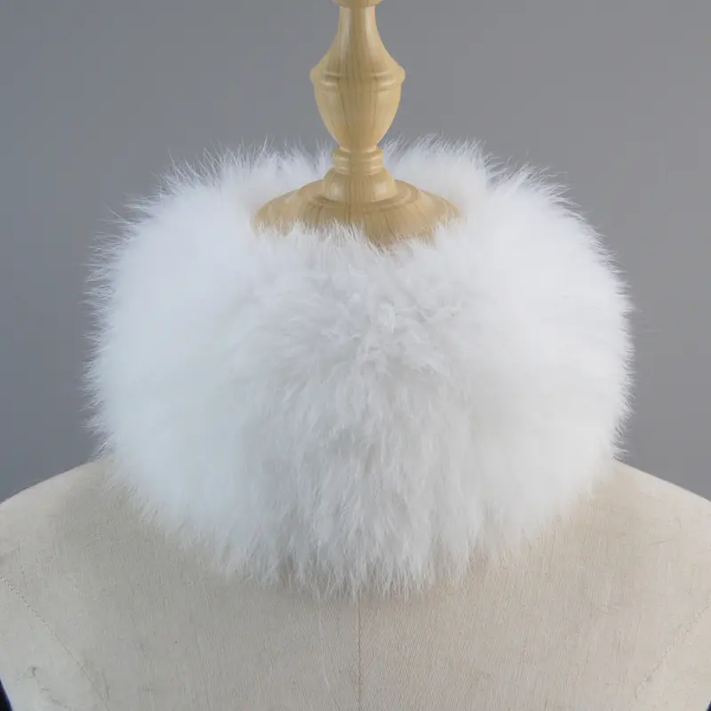 2026 Hot Sale Women Real Fox Fur Scarf Fur Headbands Good Elastic Winter Luxury Neck Warmer Natural Fur Mufflers Ring Scarves - Image 18