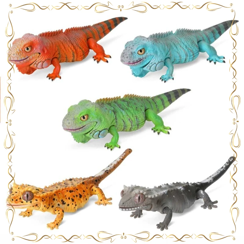 

Gashapon Correlophus Ciliatus Active Joint Holiday Gifts Collection Ornament Action Figure Model Toys